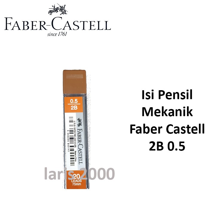 

Isi Pensil Mekanik Faber Castell 0.5 2B