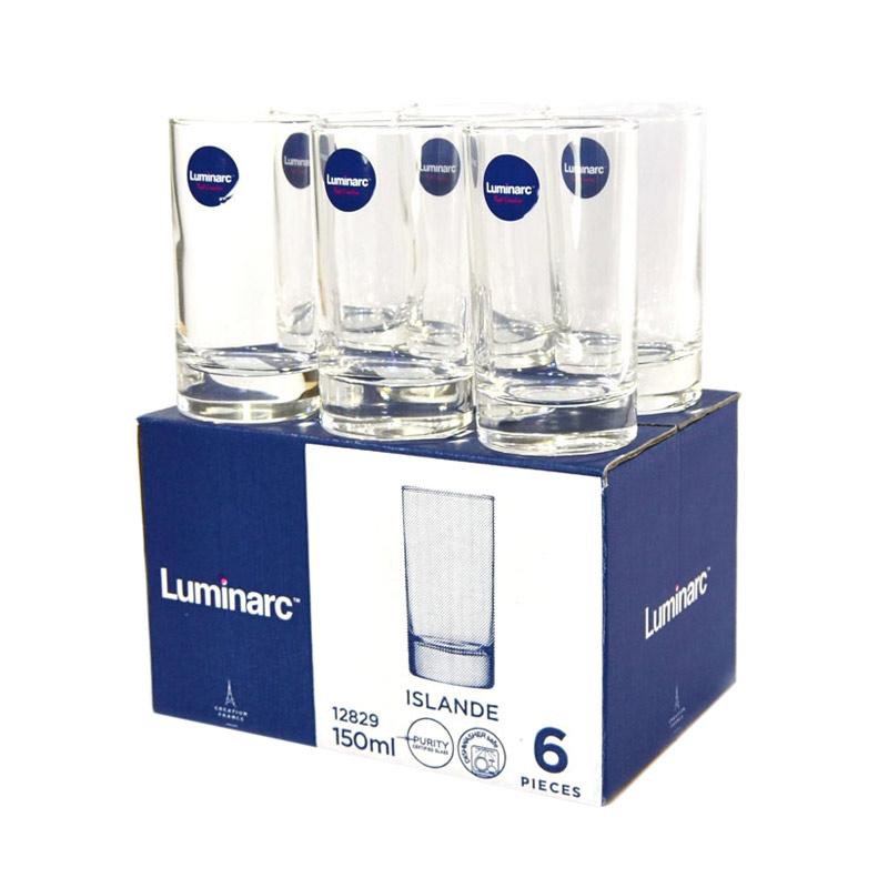 Luminarc Islande Tumbler Glass 15 Cl Gelas Minum Kecil 150 Ml 6 Pcs Shopee Indonesia 2296