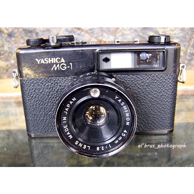 kamera analog jadul sehat - YASHICA MG1 - lensa manual - 00011