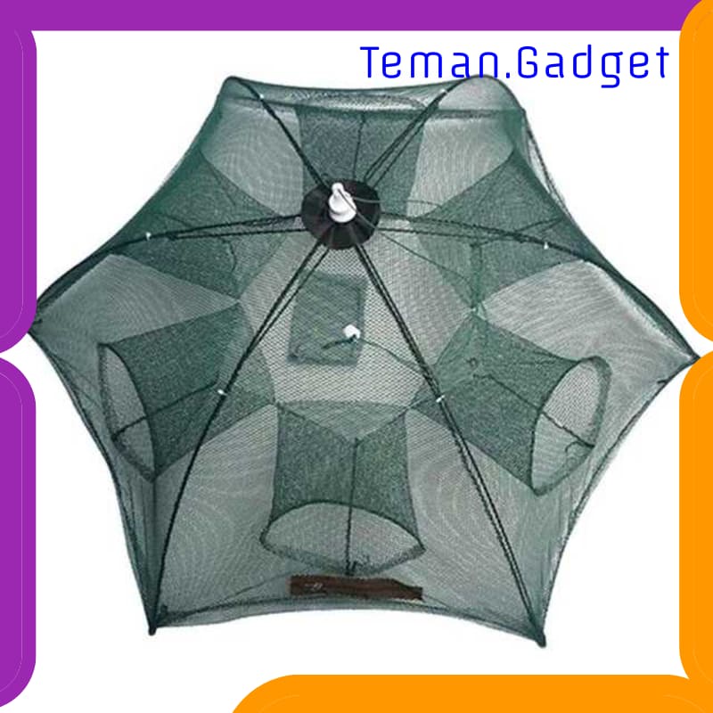 TG-IF278 JARING PANCING IKAN HEXAGONAL 6 HOLE FISHING NET TRAP CAGE - H14572