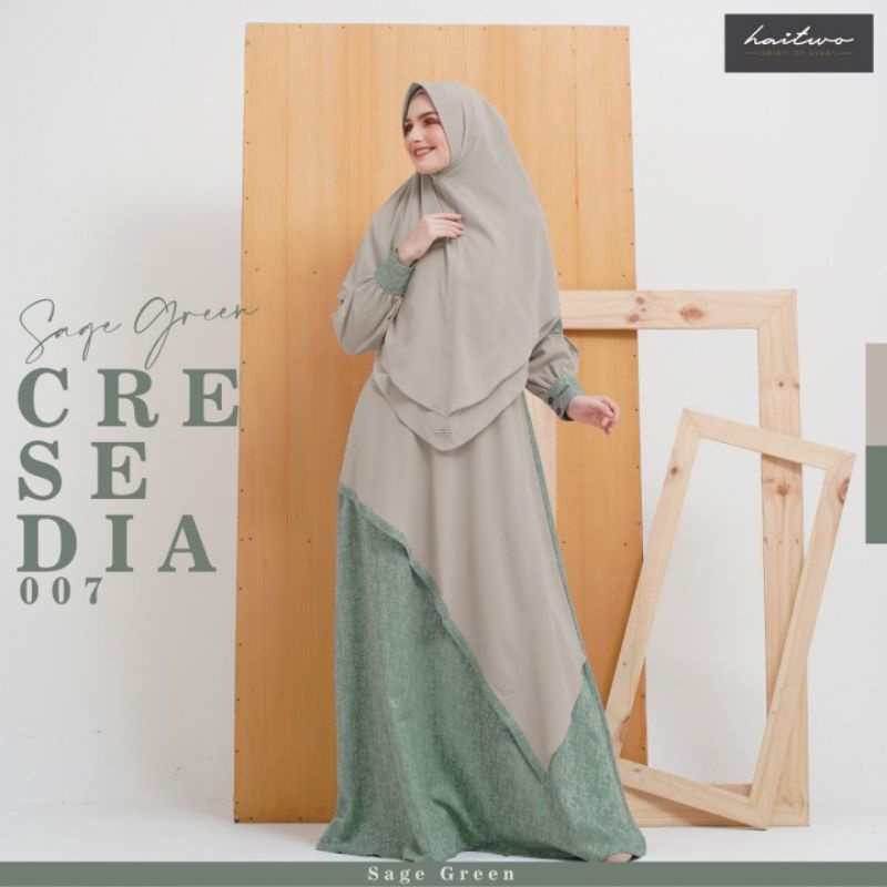 CRESEDIA 07 HAITWO GAMIS PLUS HIJAB