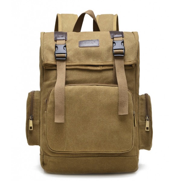 TAS RANSEL KANVAS KASUAL PRIA | TAS LAPTOP| BACKPACK TS433