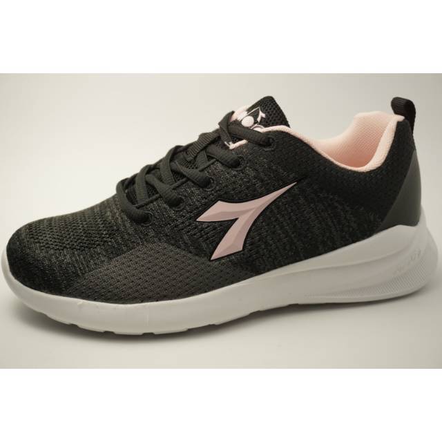 Diadora ILLORAI black pink sepatu diadora women diadora shoes running original