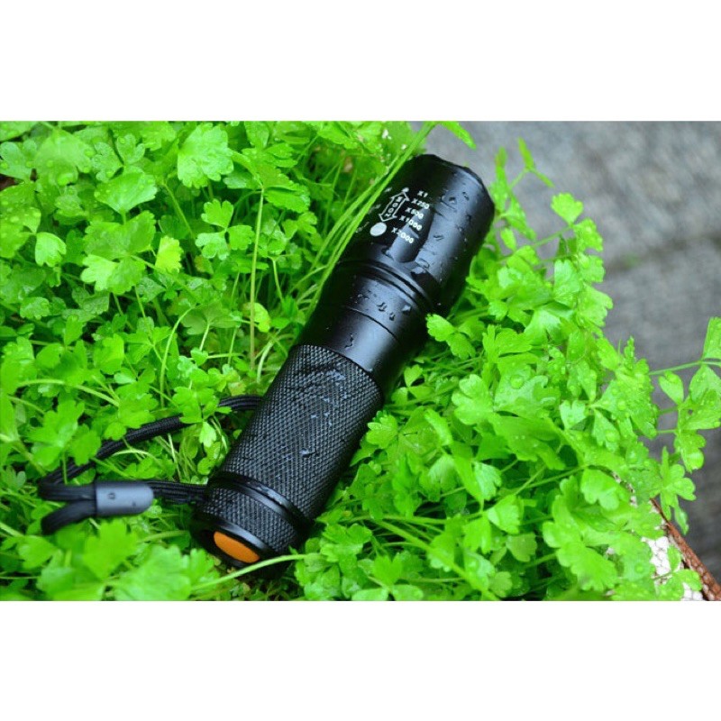 TaffLED Senter LED Cree XM-L T6 26650 5000 Lumens - Black