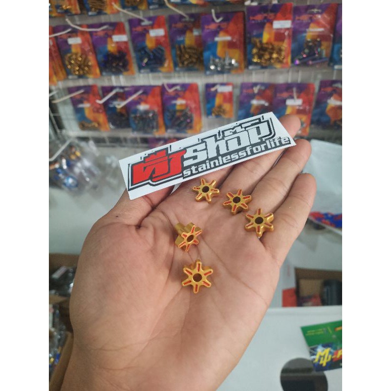 Satuan stelan Bintang untuk Master Rem Radial Handle Kiri Accosato Brembo TWM dll mu fact thailand