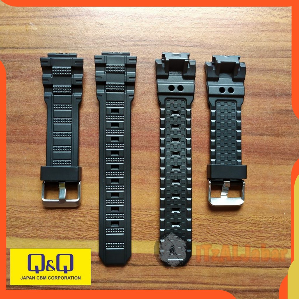 Tali jam tangan Q&amp;Q M146 Rubber strap Tali jam QQ M146