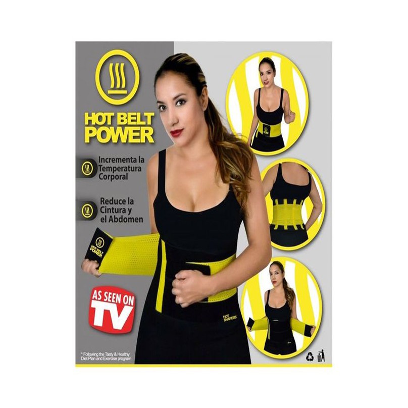 KORSET PEMBAKAR LEMAK PERUT - HOT SHAPERS POWER BELT NEOTEX SLIMMING