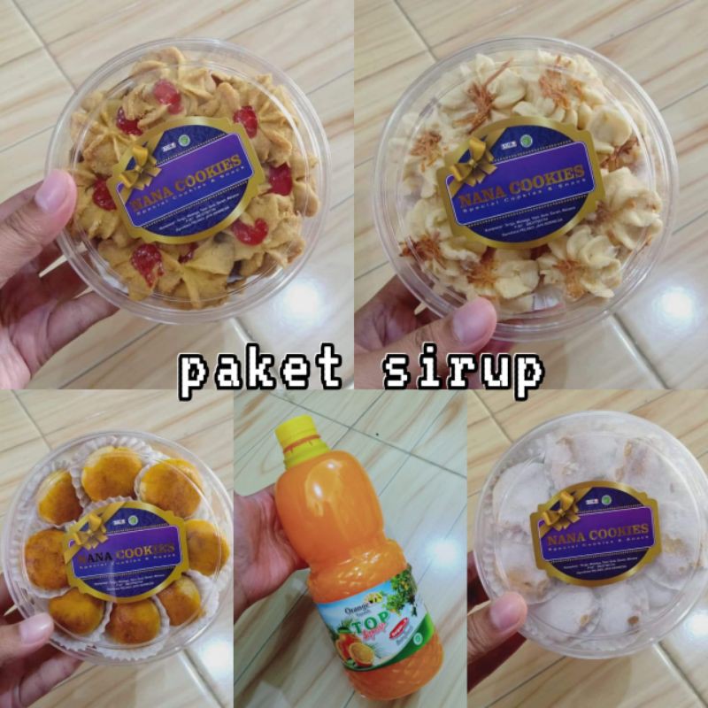 Paket kue Lebaran murah / kue kering / kuker / nastar / home Made rasa enak by zellshop