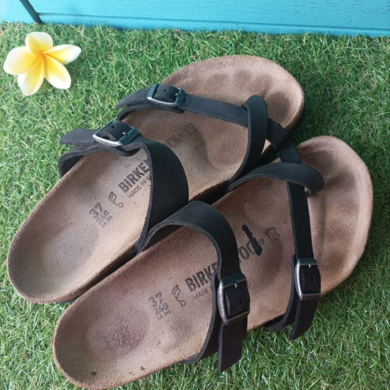 Preloved Birkenstock Mayari Black size 37 Original Second Bekas