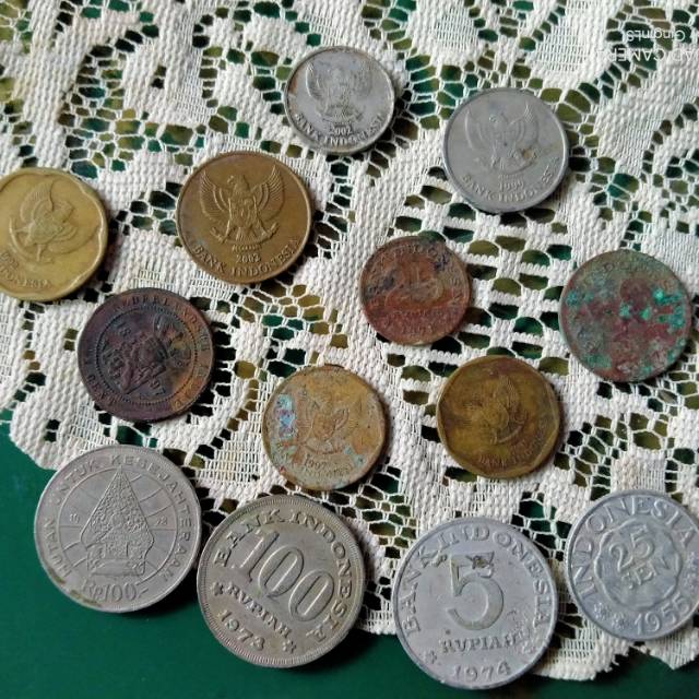 Uang jaman dulu asli