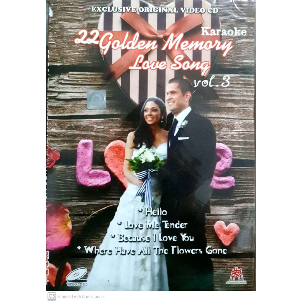 22 Golden Memory Love Song Karaoke Vol.3 | VCD Original
