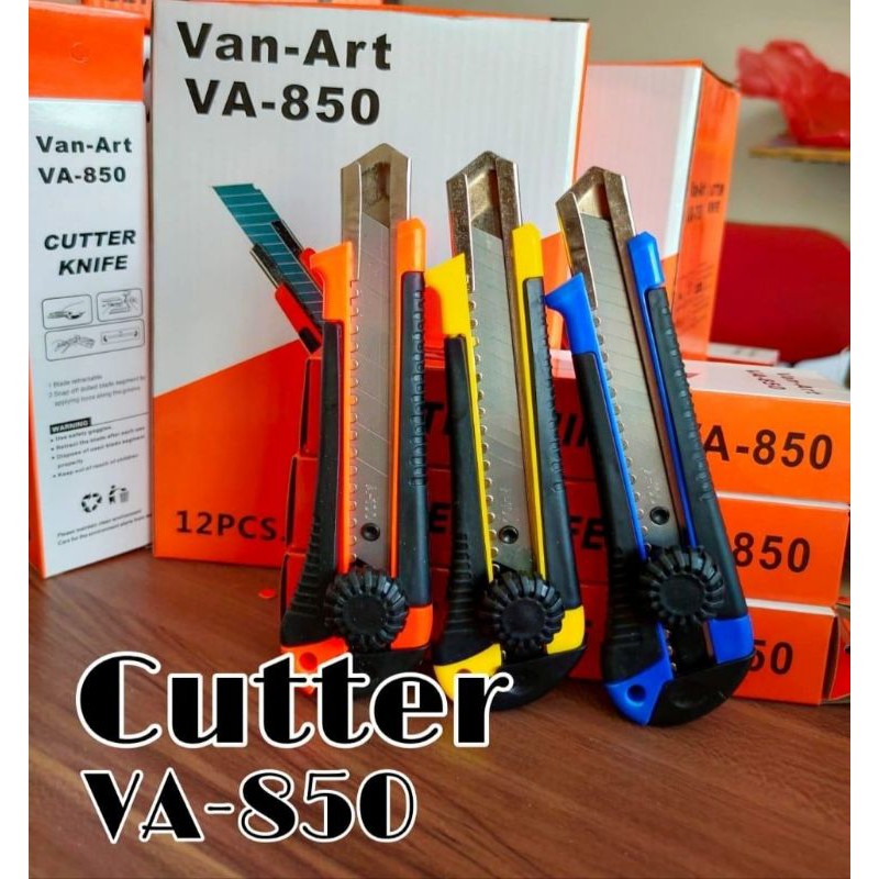

cutter besar kuat, tajam, kokoh, cutter murah/ pisau pemotong kertas