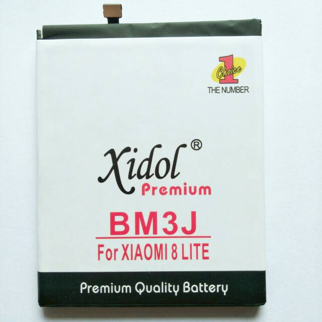 BATTERY XIDOL XIAOMI MI 8 LITE Mi 8X BM3J BATRE BATTERAI PREMIUM