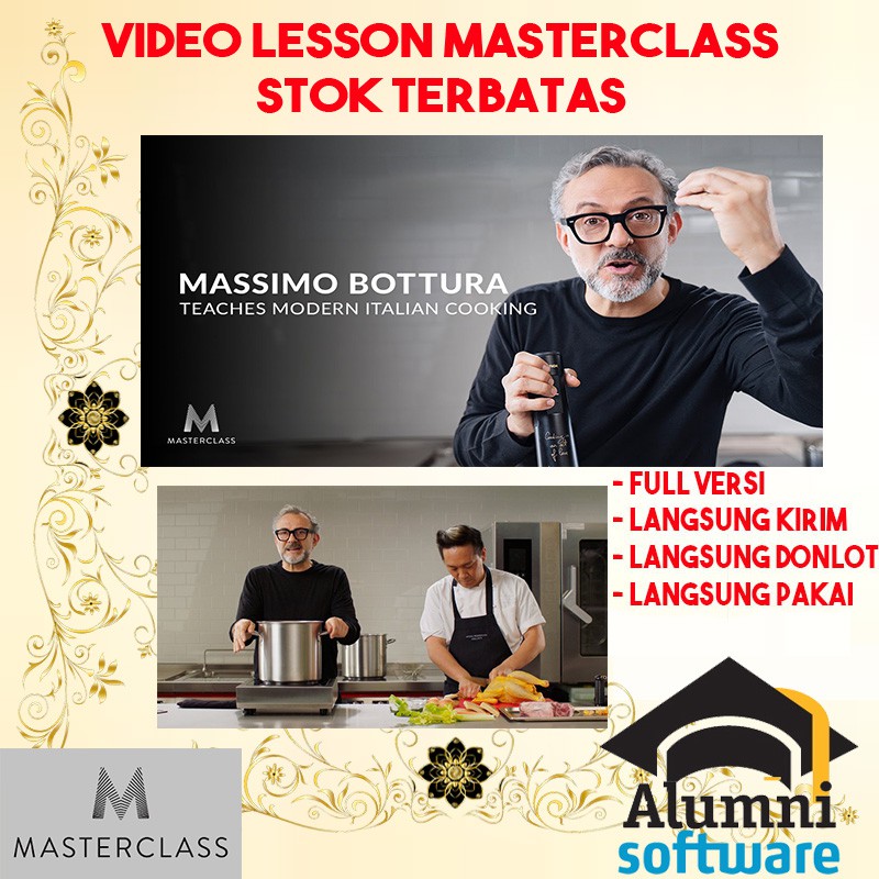 MasterClass Massimo Bottura - Modern Italian Cooking LIMITED EDITION