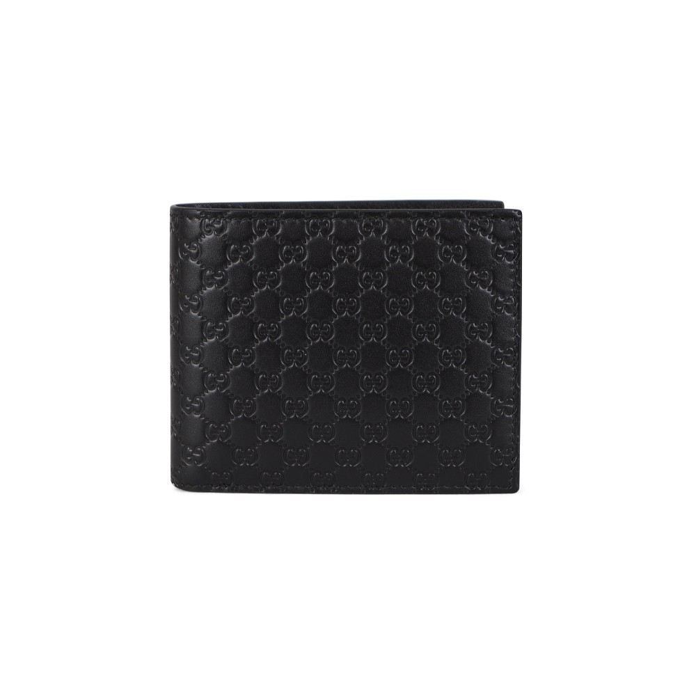 GG Guccissima Bifold Wallet Black 100% Authentic