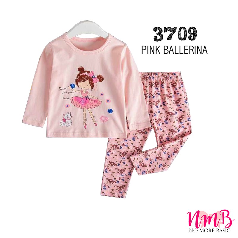 Girls Pajamas Baju Tidur Piyama Anak Cewek Perempuan - Kids Fashion