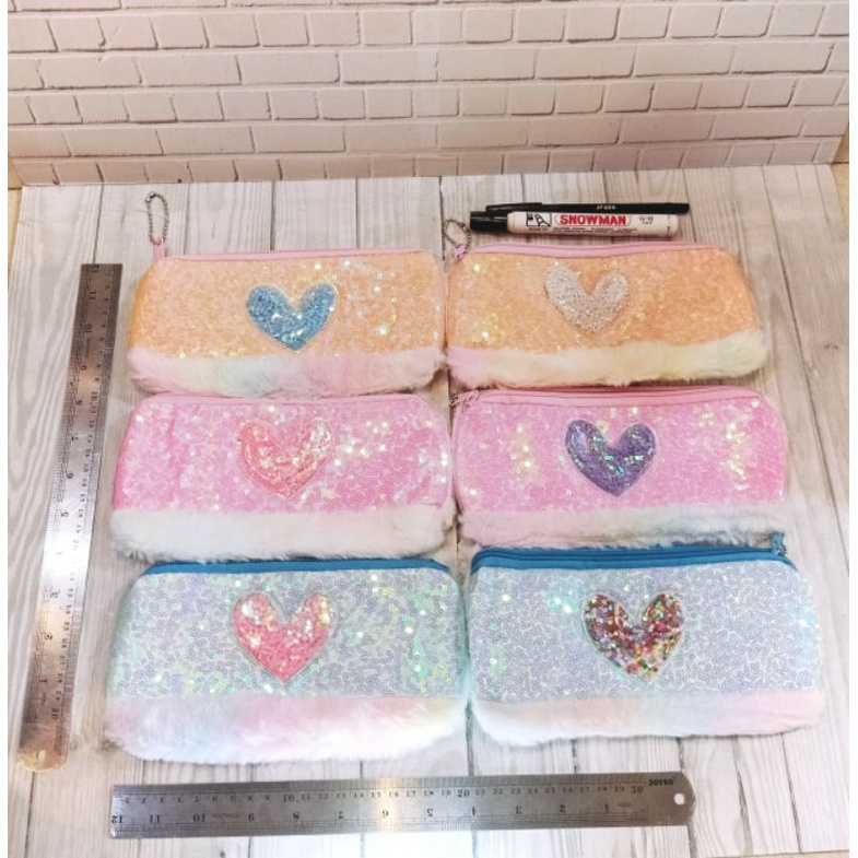 

tempat pinsil/tempat makeup gliter
