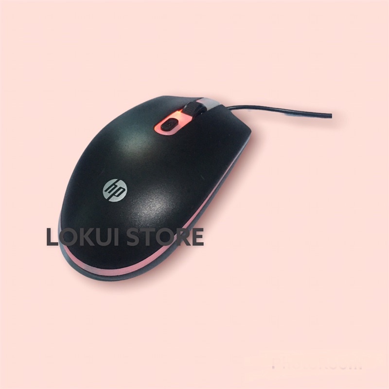 MOUSE GAMING HP M180 LED RGB / MOUSE HP M180 WIRED USB