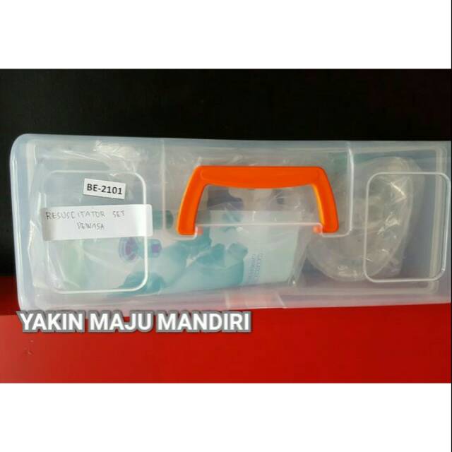 Ambu bag /resusicator set manual dewasa MPM silicone