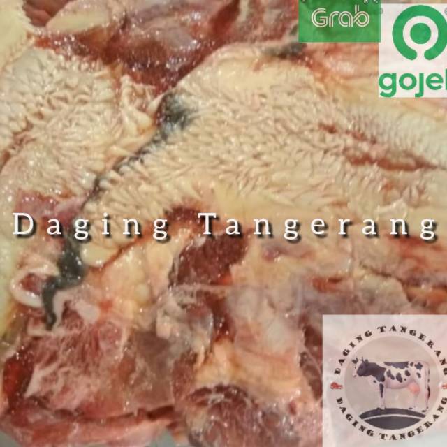 Daging kepala sapi /beef lips