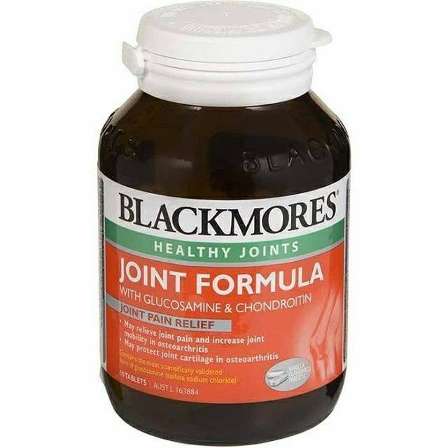 Blackmores joint formula glucosamine and chondroitin