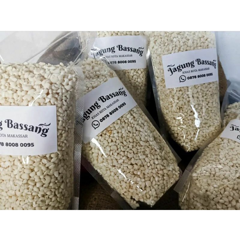 jagung bassang khas makassar,jagung ketan,jagung pulut