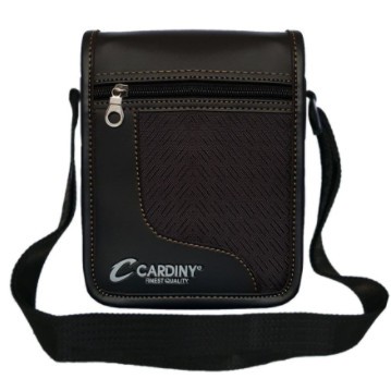 SHOPEE 7.7 BOMBASTIS SALE!! TAS SELEMPANG PRIA SEMI KULIT PU TAS PRIA SLINGBAG TAS BAHU ANTI AIR