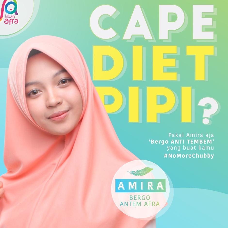 〈〈BARU〉〉 Kerudung Afra Bergo Amira Bahan Kaos Adem Hijab Instan Untuk Dewasa Pet Antem Jumbo