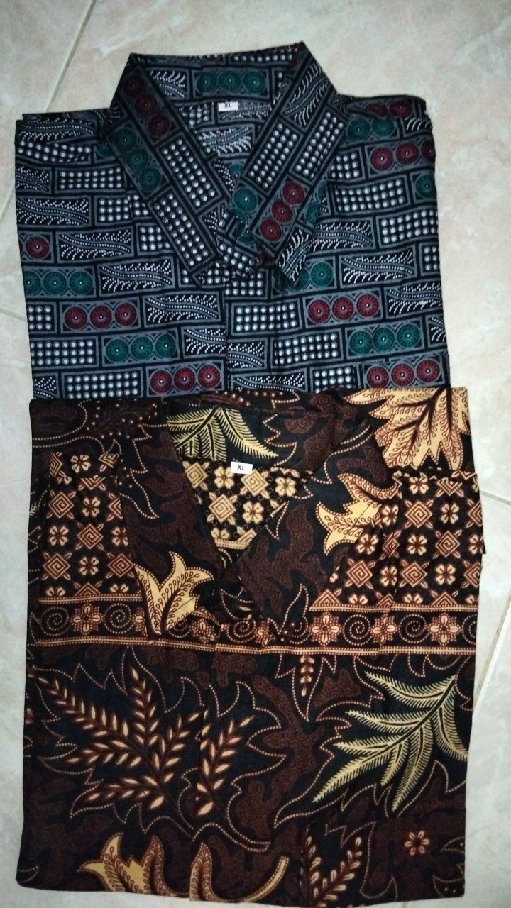 [bisa Cod] Kemeja Batik Pria Lengan Pendek Baju Batik Premium Reguler Fit New Arrival