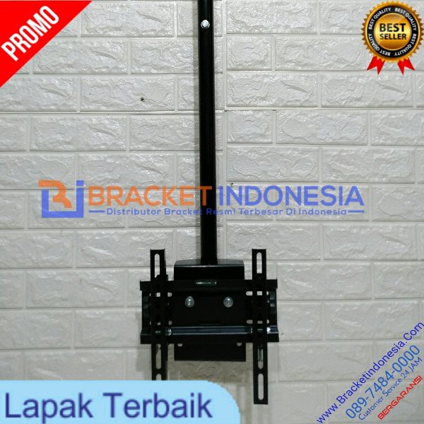 Breket TV Bracket TV Braket Brecket Gantung Ceiling plafon TV LED LCD