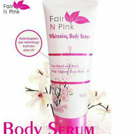 Perawatan Tubuh Fair N Pink Whitening Body Serum 160Ml Perawatan Tubuh