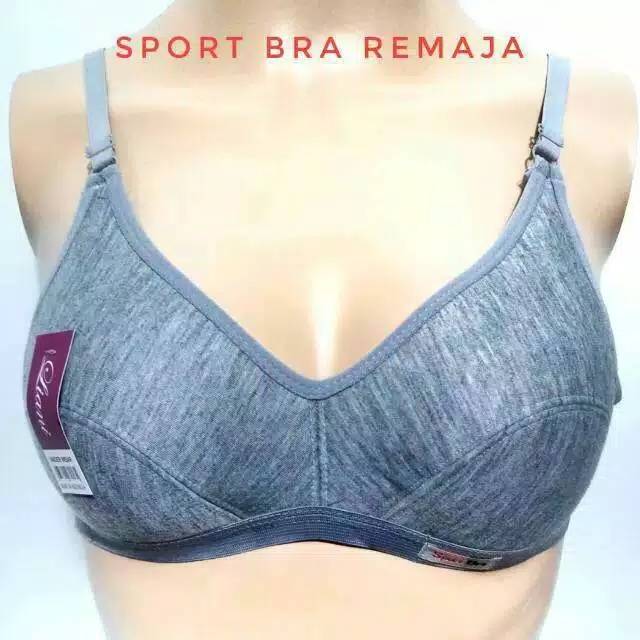 Termurah Bh Sport Bra Wanita Remaja Cup Kecil Tanpa Kawat Busa tipis Size 34-38 Bh Cewek Sehari hari