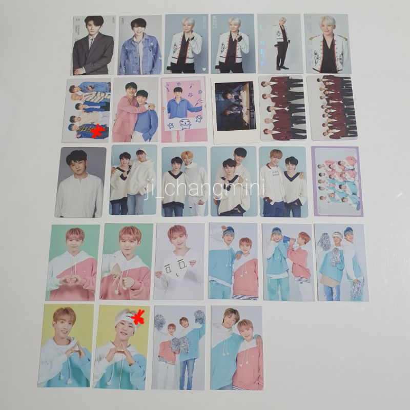 trading card tc kr woozi caratland 2018 soonhoon set