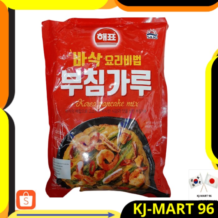 

MAKANAN KOREA/KOREAN FOOD SAJO PAJEON PANCAKE MIX 1 KG-TEPUNG BUMBU INSTAN MARTABAK KHAS KOREA IMPOR