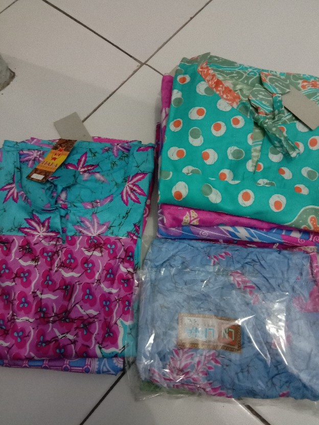 Baby Doll / Stelan Setelan Celana Batik Anak Size M, L, Xl Usia 4 -10 Tahun