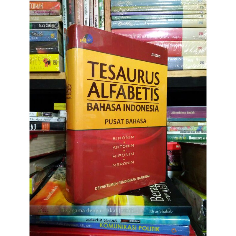 Jual TESAURUS ALFABETIS BAHASA INDONESIA (Sinonim Antonim Hiponim