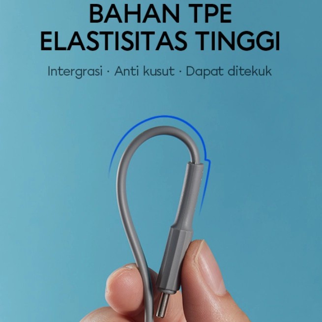 Kabel Data Vivan CTM100S- CTC100S- CTL100S - 2.4A 1M Fast Charging