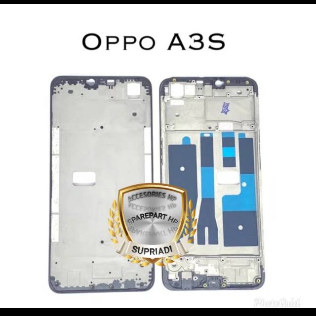 Frame Lcd Tulang Tengah Oppo A3s CPH1803 | Tatakan Lcd Oppo A3s Original