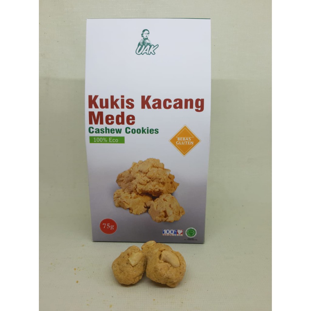 

Uak Cashew Cookies GLUTEN FREE 75 gram