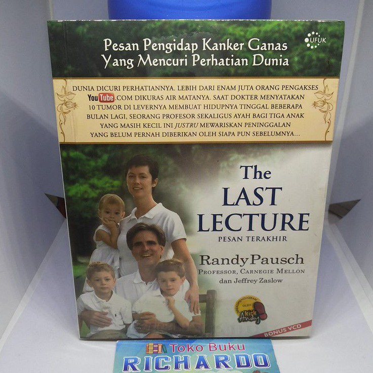 Buku The Last Lecture --- Randy Pausch