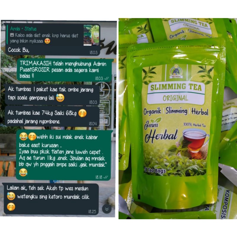 

Sliming tea JMM herbal