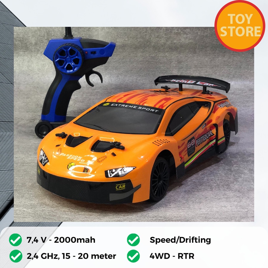 Toys Store -  RC MOBIL REMOTE BALAP RACING DRIFT KENCANG