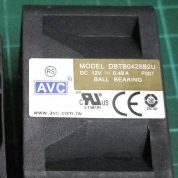 [love_peace] FAN Kipas Casing Komputer Kenceng Delta Nidec 4CM ~1A 12V