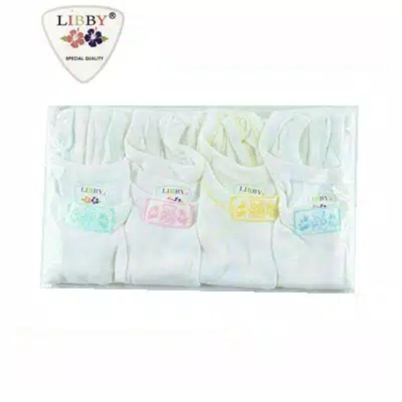 Libby Baby/Singlet bayi Libby / Libby Singlet Bear putih