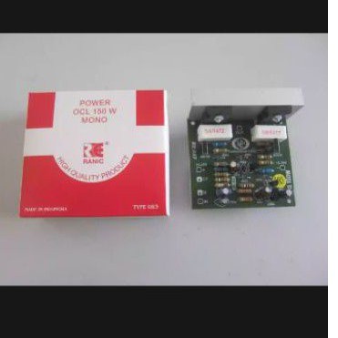 kit power ocl mono type 083 kit amplifier kit audio power ampli rakitan sound system