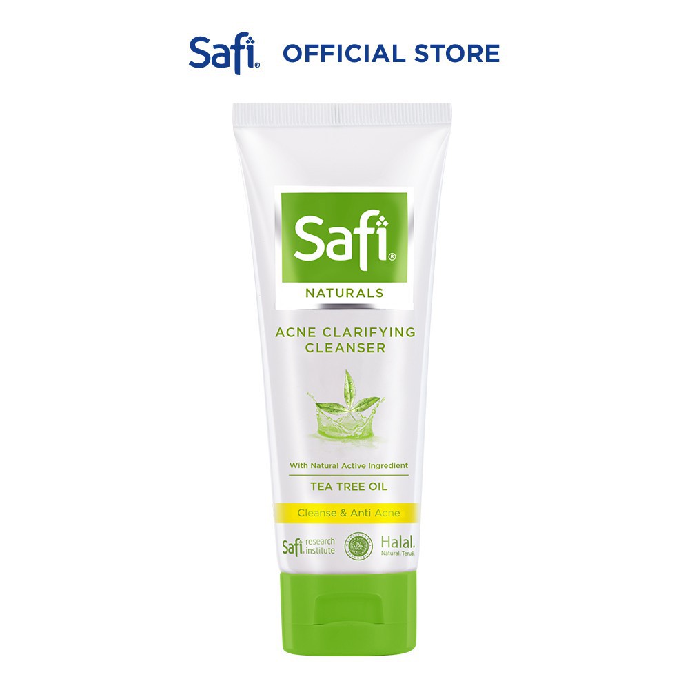 SAFI NATURALS ANTI ACNE CLEANSER TEA TREE OIL - 50 GR