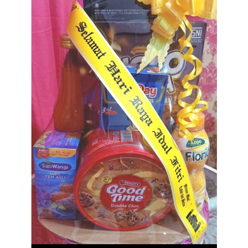 

Hampers Parcel Lebaran Murah | Bisa Request Isi / hampers imlek / hampers natal