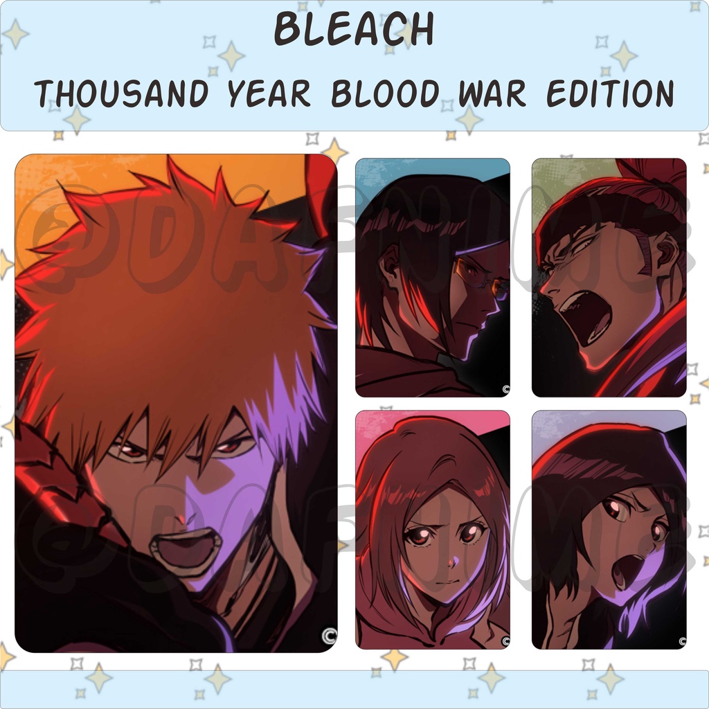 BLEACH THOUSAND YEAR BLOOD WAR ARC EDITION PHOTOCARD ANIME