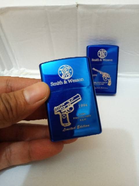 korek zippo Blue Motif Korek api Zippo