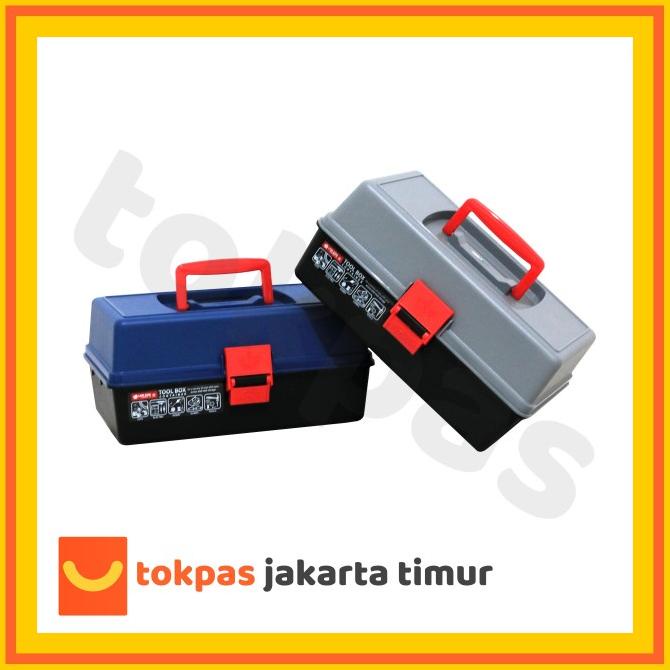 

Tool Box 01 Lion Star Plastik JX 19 Kotak Penyimpanan Alat Perkakas